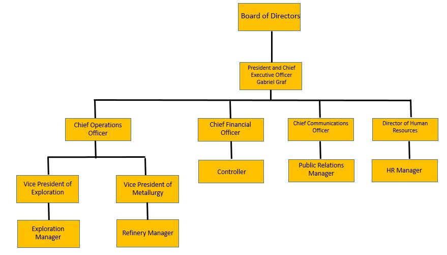 Burger King Organizational Structure Chart
